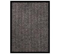 Vidaxl Paillasson Rayé Beige 40x60 Cm