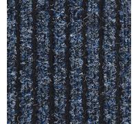 Vidaxl Paillasson Rayé Bleu 80x120 Cm