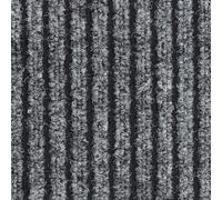 Vidaxl Paillasson Rayé Gris 40x60 Cm