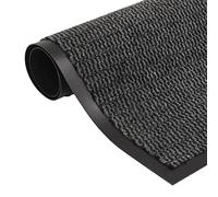vidaXL Paillasson rectangulaire 120 x 180 cm antidérapant anti-poussière anthracite