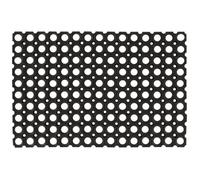 vidaXL Paillasson rectangulaire 40x60 cm caoutchouc 155650