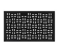 vidaXL Paillasson rectangulaire antidérapant en caoutchouc moderne 45x75 cm