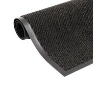 Vidaxl Paillasson Rectangulaire 90 X 150 Cm Noir