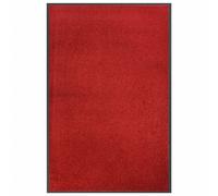 Vidaxl Paillasson Rouge 80x120 Cm