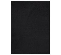 vidaXL Paillasson Tapis de Sol Tapis de Couloir Décoratif Tapis de Porte d'Entrée Bienvenue Antidérapant Maison Intérieur Noir 60x80 cm