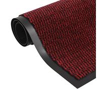 vidaXL Paillasson touffeté 60x180 cm Rouge