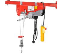 vidaXL Palan électrique 141279 – 1300 W, 400/800 kg – Construction robuste