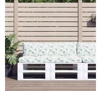 vidaXL Palletkussens 2 st bladpatroon oxford stof360940 G