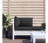 vidaXL Palletkussens 3 st oxford stof zwart315071 Noir G