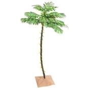 vidaXL Palmier à LED 88 LED Blanc chaud 150 cm