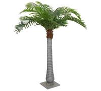 vidaXL Palmier artificiel 15 feuilles 200 cm vert