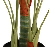 vidaXL Palmier artificiel avec 3 troncs Vert 85 cm PP