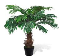 vidaXL Palmier cycus artificiel avec pot 80 cm