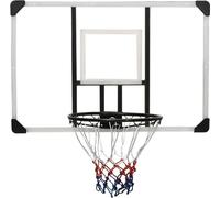 Panneau de basket ball Transparent 106x69x3 cm Polycarbonate Noir G