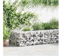 vidaXL Panier de Gabion Acier 100x50x50 cm Clôture de Jardin Bordure Barrière 142549
