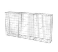 Vidaxl Panier De Gabion Acier Galvanisé 200x30x100 Cm
