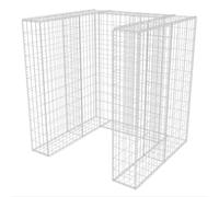 Cadre à gabion - vidaXL - 110 x 100 x 120 cm - Acier galvanisé - Rectangulaire - Durable
