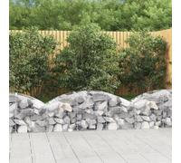 Vidaxl Panier De Gabions Arqué 150x50x40/60 Cm Fer Galvanisé