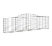 Panier de gabions arqué 300x30x80 100 cm Fer galvanisé