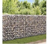 vidaXL Panier gabion Jardinière en acier 120 x 30 x 50 cm – Parterre surélevé (142540)