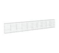 Vidaxl Panier Gabion Avec Couvercle 1000x50x150 Cm Fer Galvanisé