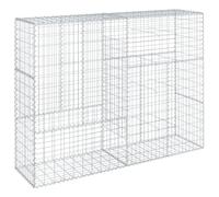 Vidaxl Panier Gabion Avec Couvercle 200x50x150 Cm Fer Galvanisé