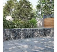 Vidaxl Panier Gabion Avec Couvercle 300x50x50 Cm Fer Galvanisé