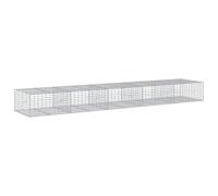 vidaXL Panier Gabion avec Couvercle 500x100x50 cm Fer galvanisé, Mur en Gabion, Mur de soutènement en Gabion, clôture en Gabion, Gabion, Cage Gabion