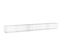 Vidaxl Panier Gabion Avec Couvercle 500x50x50 Cm Fer Galvanisé