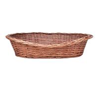 vidaXL Panier pour chien/ lit pour animaux de compagnie en Saule 69 cm Nature 170341