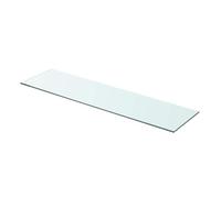 vidaXL Wandschap transparant 80x20 cm glas243834 Transparent G