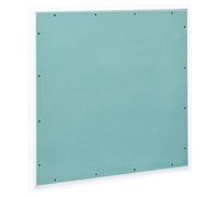 vidaXL Panneau d'Accès avec Cadre en Aluminium et Plaque de Plâtre Trappe d'Inspection Porte de Révision Mur Plafond Intérieur 700x700 mm