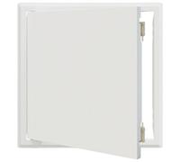 vidaXL Panneau d'Accès Blanc 30 x 30 cm Acier