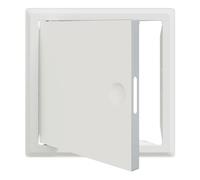vidaXL Panneau d'Accès Blanc 30 x 30 cm acier