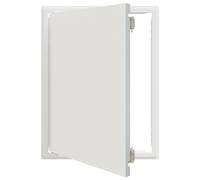 vidaXL Panneau d'Accès Blanc 30 x 40 cm Acier