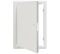 vidaXL Panneau d'Accès Blanc 30 x 40 cm acier