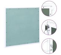 Vidaxl Panneau D'accès Cadre En Aluminium Plaque De Plâtre 600x600 Mm