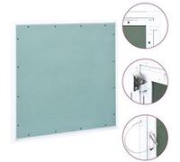 vidaXL Panneau d'accès Cadre en aluminium plaque de plâtre 600x600 mm G
