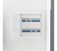 vidaXL Panneau d'accès en plastique ABS blanc