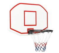 vidaXL Panneau de basket-ball Blanc 109 x 71 x 3 cm Polyéthylène