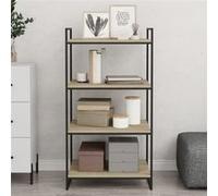 Vidaxl Panneau De Bibliothèque 8pcs Chêne Sonoma 60x50x1,5cm Aggloméré