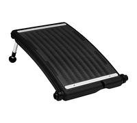 vidaXL Panneau de Chauffage Solaire de Piscine Incurvé Chauffe-Piscine Hors Sol Système de Chauffage Jardin Extérieur Cour 72,5x46 cm