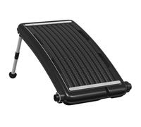 vidaXL Panneau de Chauffage Solaire de Piscine Incurvé Chauffe-Piscine Hors Sol Système de Chauffage Jardin Extérieur Cour 72,5x46 cm