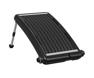 vidaXL Panneau de Chauffage Solaire de Piscine Incurvé Chauffe-Piscine Hors Sol Système de Chauffage Jardin Extérieur Cour 72,5x46 cm