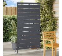 vidaXL Panneau de clôture en acier Anthracite Acier Moyenne Durable