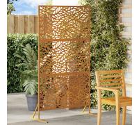 vidaXL Panneau de Clôture en Acier Corten Acier corten Grand
