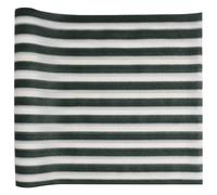 vidaXL Panneau de clôture vert et blanc 1x10 m HDPE 75 g/m