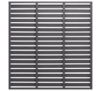 vidaXL Panneau de clôture WPC 180x180 cm Gris