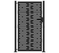 vidaXL Panneau de déco pour Portail extérieur - Un entrée de Jardin stylée, Une clôture Moderne pour la sécu, Une barrière Artistique et Un séparateur de Paysage, Parfait pour accéder à Ton entrée.