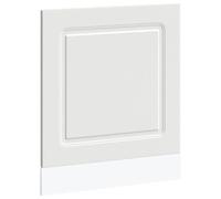 vidaXL Panneau de lave-vaisselle Kalmar blanc 60x1,5x67 cm, panneau avant de lave-vaisselle, panneau, panneau de porte avant 853657